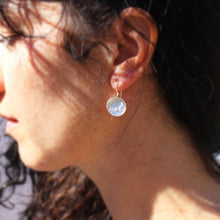 Load image into Gallery viewer, Flower Drop Hill Tribe Earrings - Small World Goods