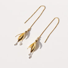 Load image into Gallery viewer, Flower Threader Earrings - Small World Goods