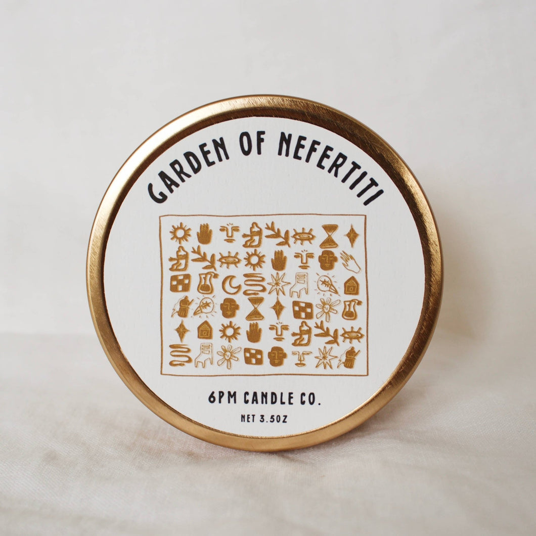 Garden Of Nefertiti - Travel Candles - Small World Goods