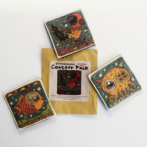 Graffiti Art Coasters (Set of 3) - Small World Goods