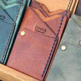 Handcrafted Leather Wallet, Various Colors - Small World Goods