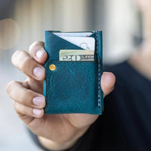 Load image into Gallery viewer, Handcrafted Leather Wallet, Various Colors - Small World Goods