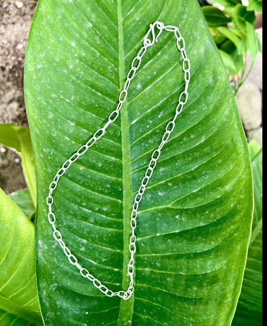 Handmade Silver Chain - Small World Goods