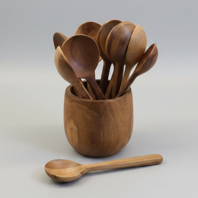 Handmade Teak Cutlery - Small World Goods