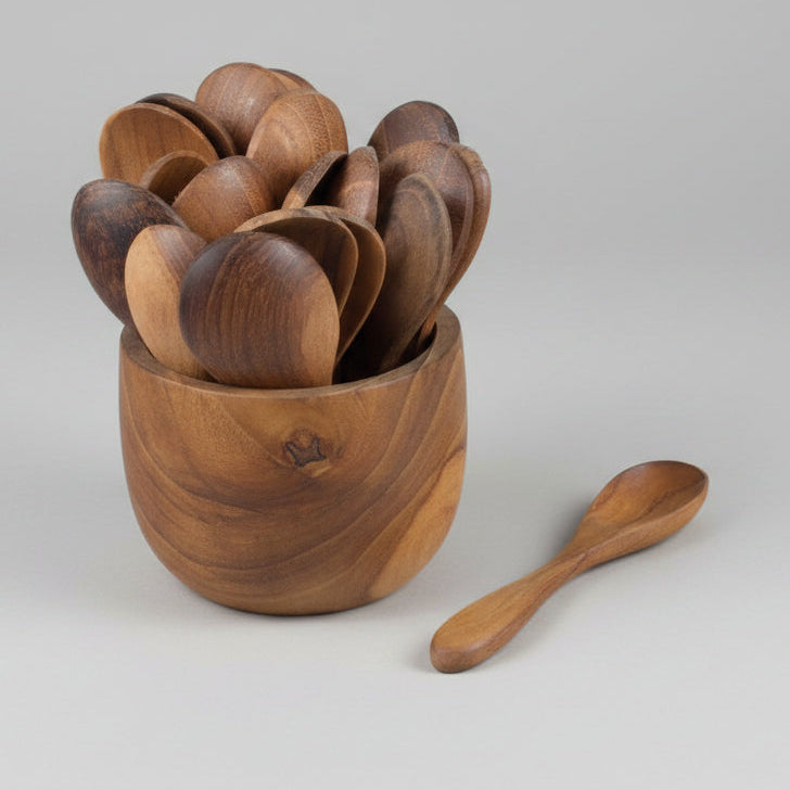 Handmade Teak Cutlery - Small World Goods