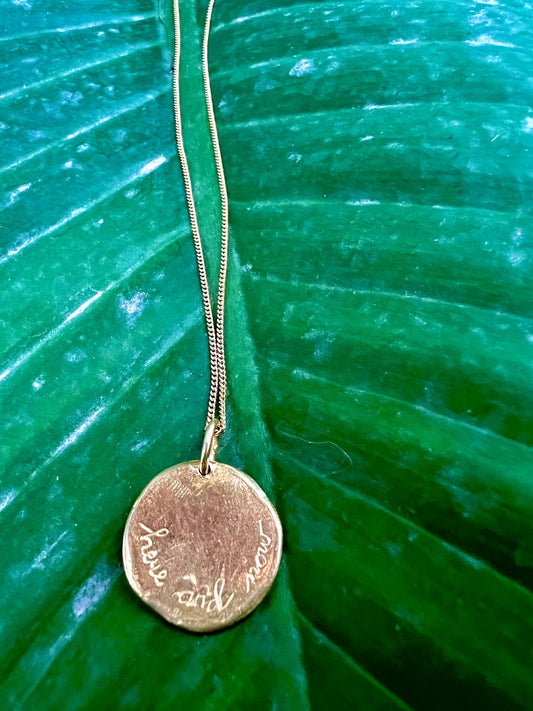 Here & Now Necklace - Small World Goods