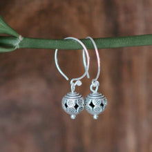 Load image into Gallery viewer, Hill Tribe Ball Earrings - Small World Goods