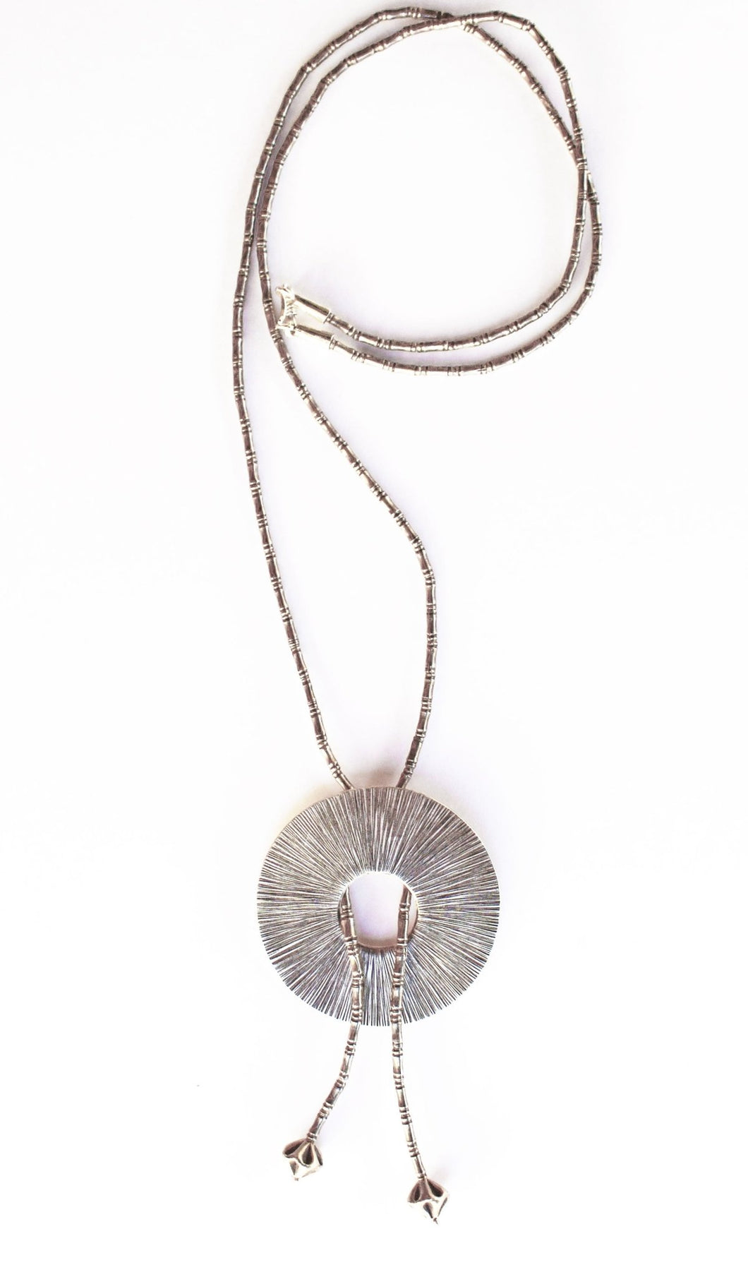 Hill Tribe Bolo Necklace, Pure Silver - Small World Goods