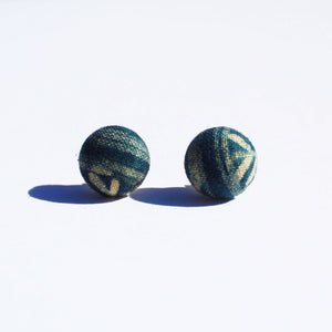 Hmong Indigo Earrings - Small World Goods