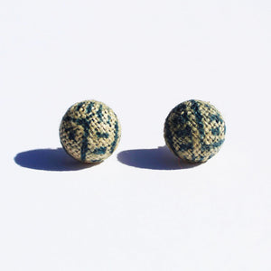 Hmong Indigo Earrings - Small World Goods