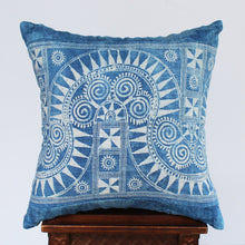 Load image into Gallery viewer, Hmong Indigo Pillowcase, Alang - Small World Goods