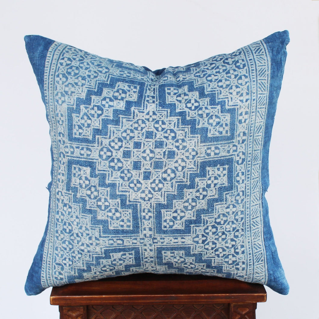 Hmong Indigo Pillowcase, Blong - Small World Goods