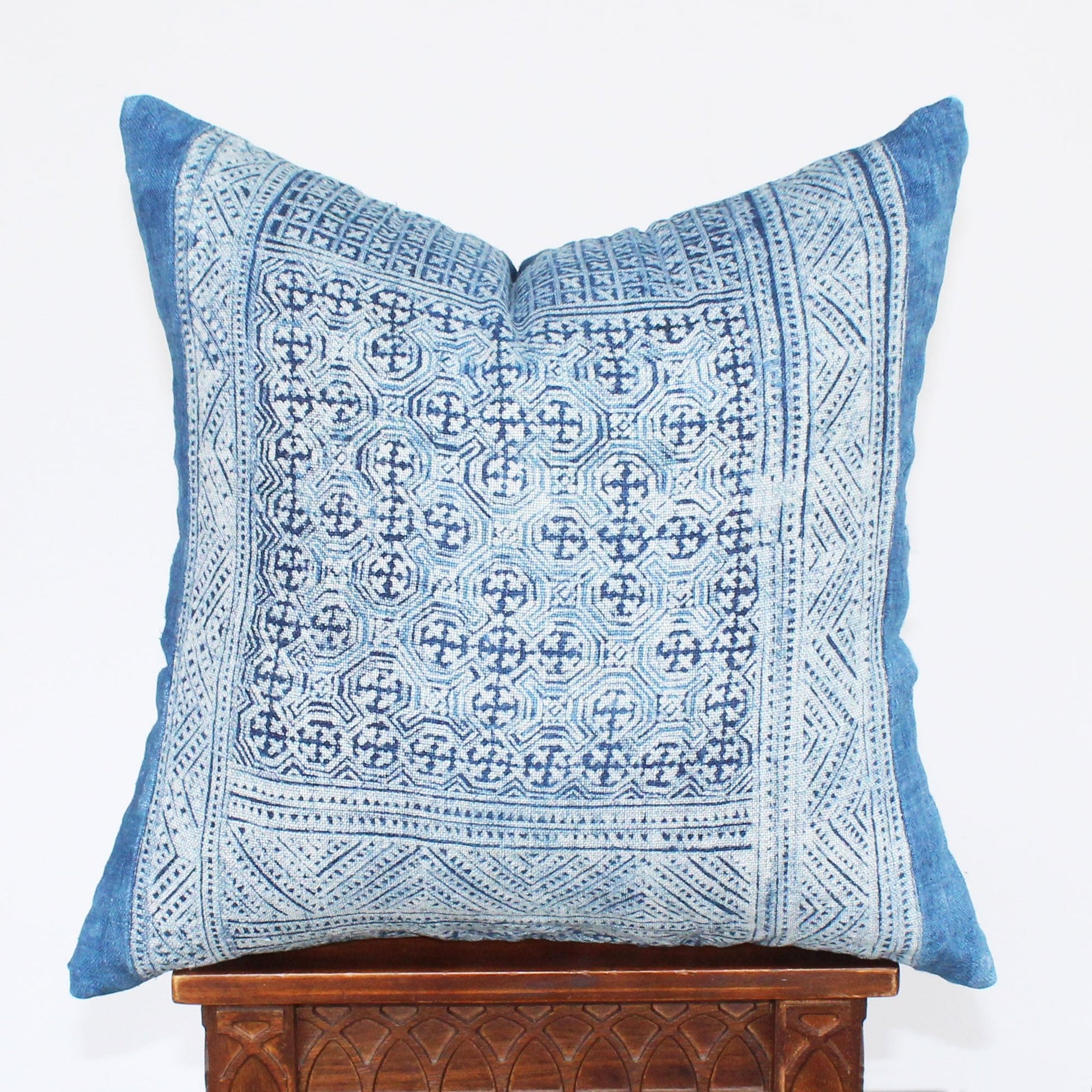 Hmong Indigo Pillowcase, Cua - Small World Goods