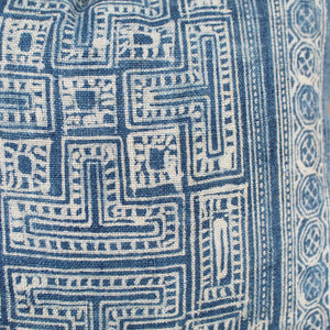 Hmong Indigo Pillowcase, Hli - Small World Goods