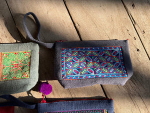 Hmong Textile Clutch - Small World Goods