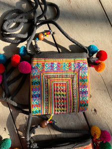 Hmong Textile Cross Body Bag - Small World Goods