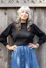 Load image into Gallery viewer, Ivy Sweater, black