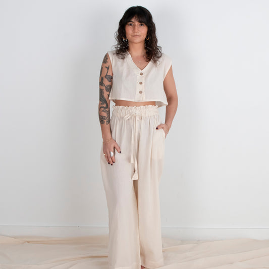 Rabina Trousers, cream