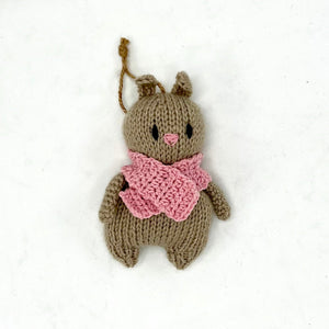 Knit Animal Ornaments