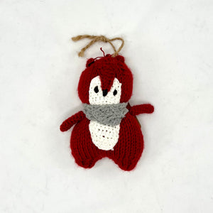 Knit Animal Ornaments