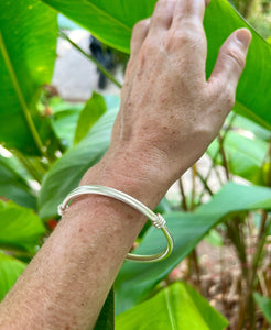 Knotted Silver Bracelet - Small World Goods