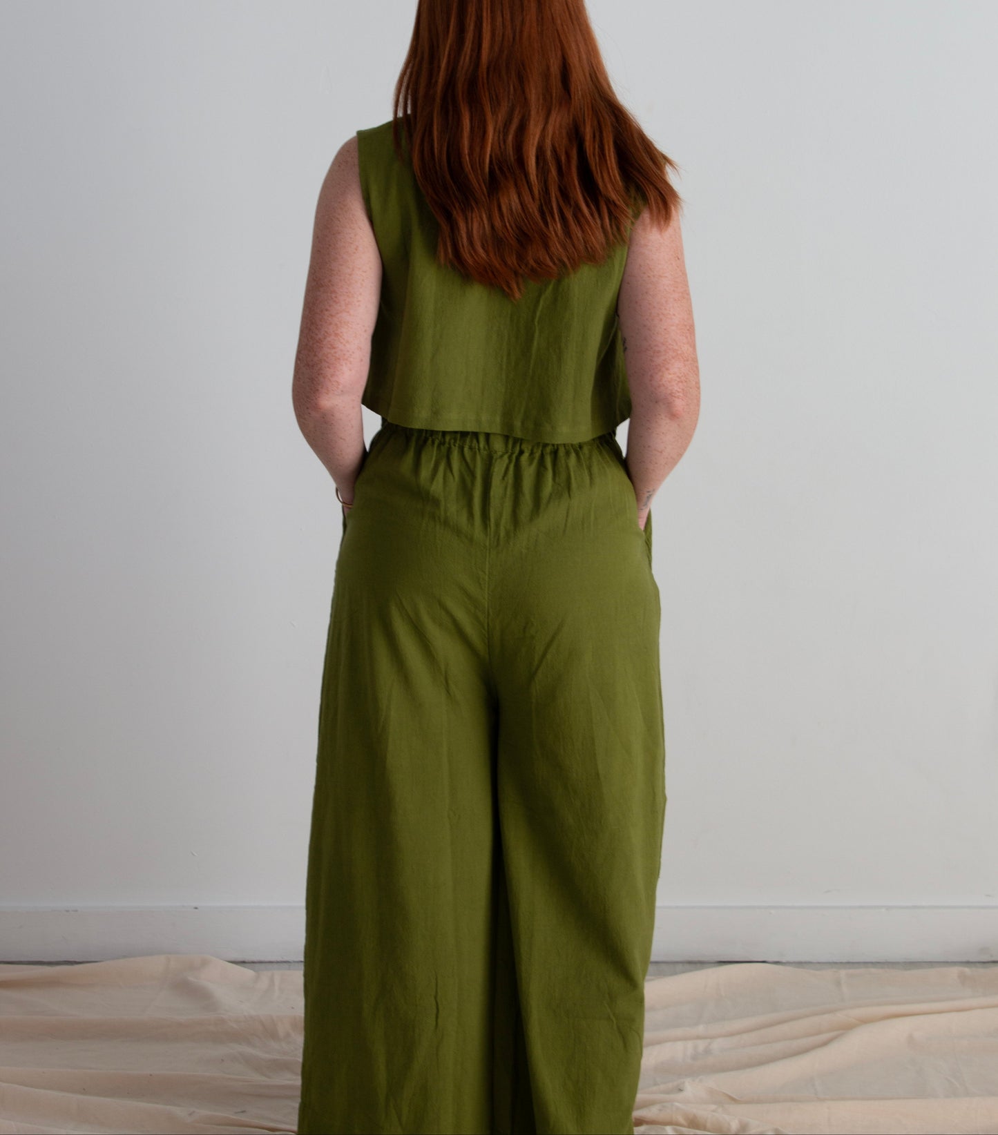 Rabina Trousers, matcha green
