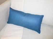 Load image into Gallery viewer, Linen Pillowcase, Blue - Small World Goods