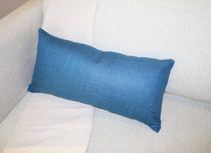 Linen Pillowcase, Blue - Small World Goods