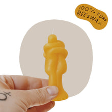 Load image into Gallery viewer, Little Hug Natural Beeswax Candle - Small World Goods