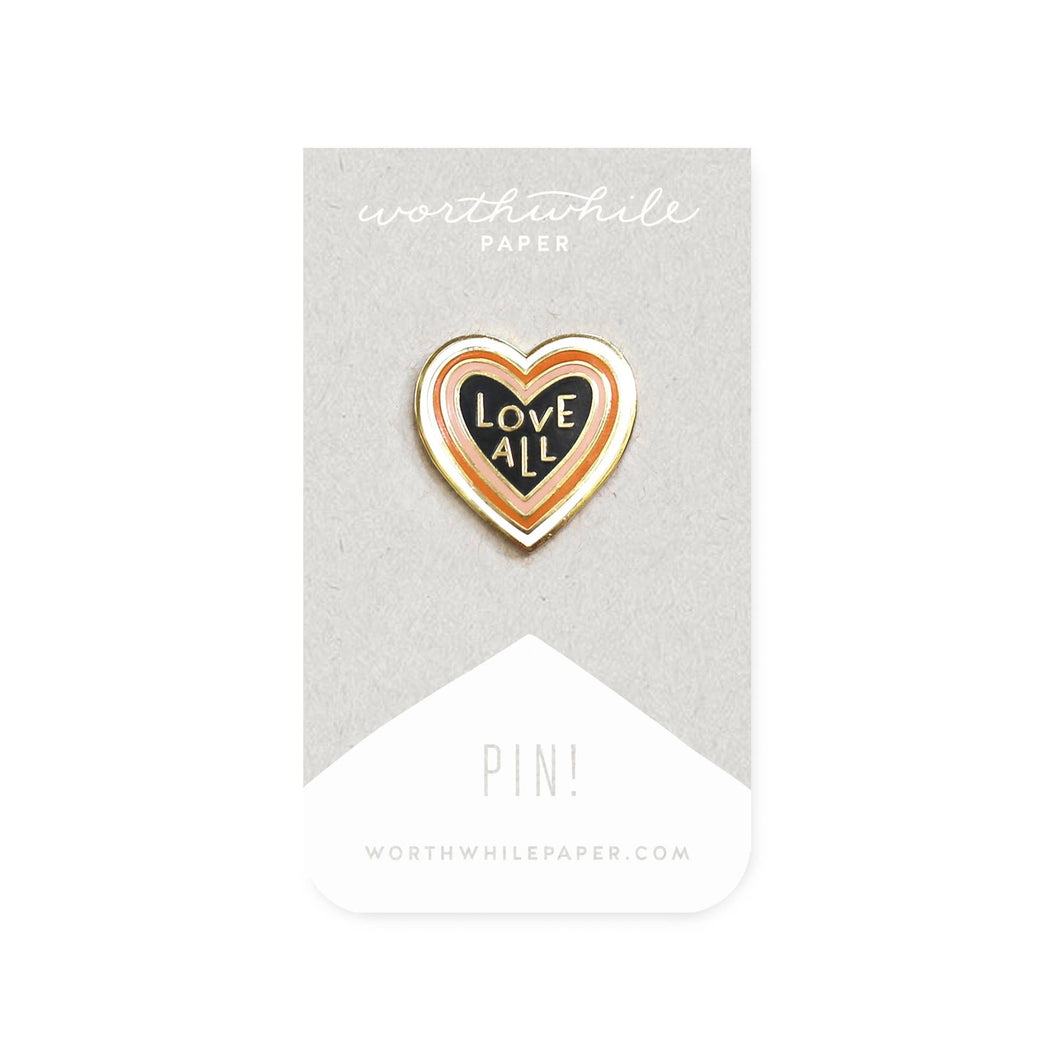 Love All Enamel Pin - Small World Goods