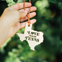 Load image into Gallery viewer, Love From Texas Ornament - Small World Goods