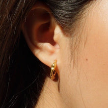 Load image into Gallery viewer, Luma Hoop Earrings - Small World Goods