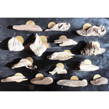 Load image into Gallery viewer, Mini Driftwood and Brass Wall Sculpture - Small World Goods