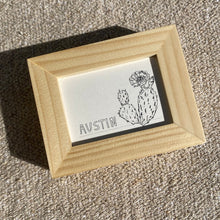 Load image into Gallery viewer, Mini Wood Framed Art - Small World Goods