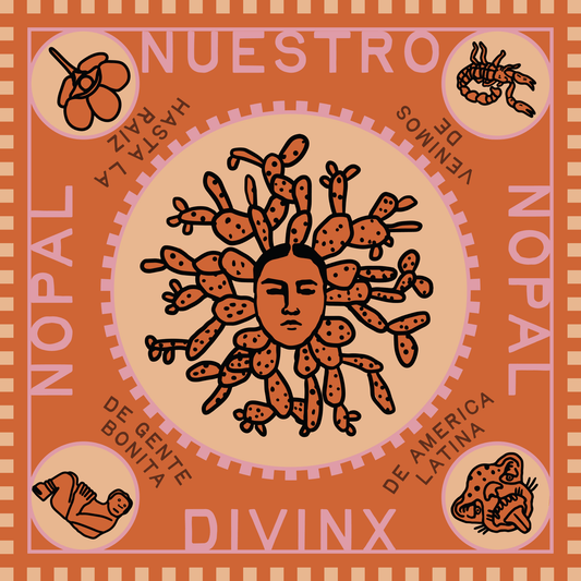 "Nuestra Nopal Divinx" Bandana - Small World Goods