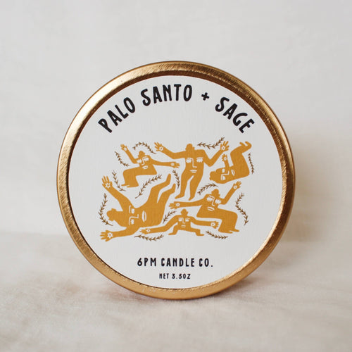 Palo Santo +Sage - Travel Candle - Small World Goods