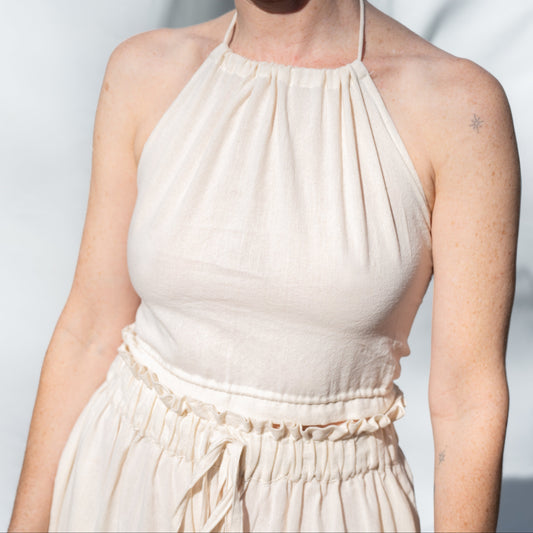 Patan Top, cream