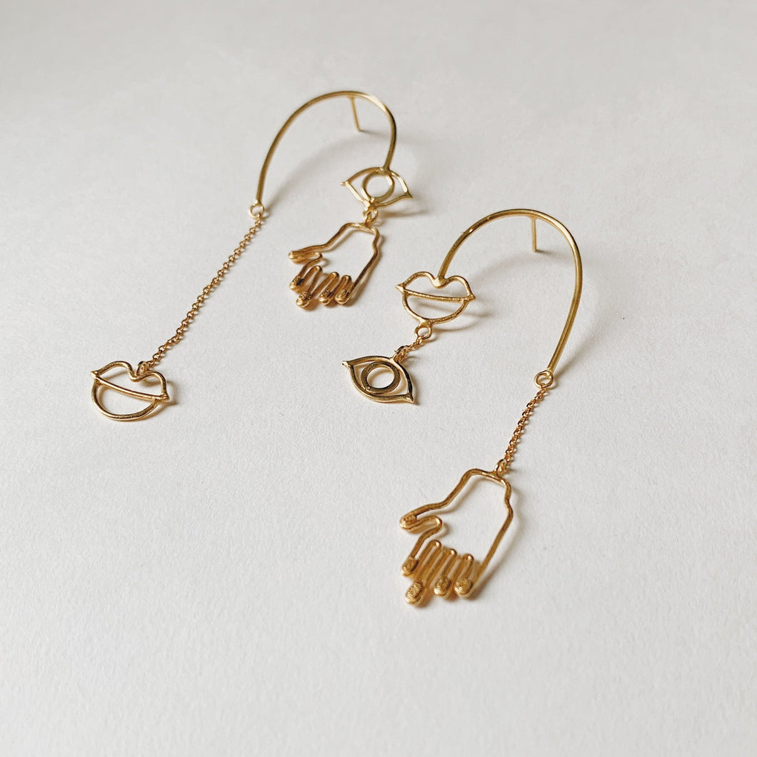 Picasso Drop Earrings - Small World Goods