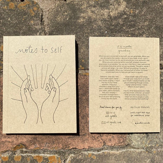 Pocket Journal, Notes to Self - Small World Goods