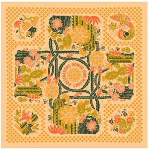 "Prickly Pollinators" Bandana - Small World Goods