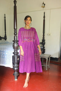 Purple Taant Dress - Small World Goods