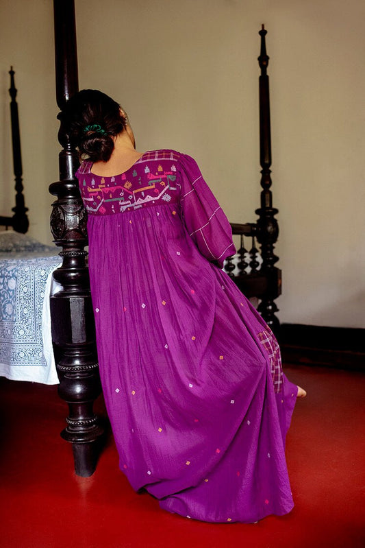 Purple Taant Dress - Small World Goods