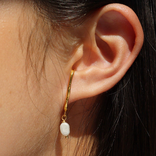 River Pearl Ear Cuff - Small World Goods