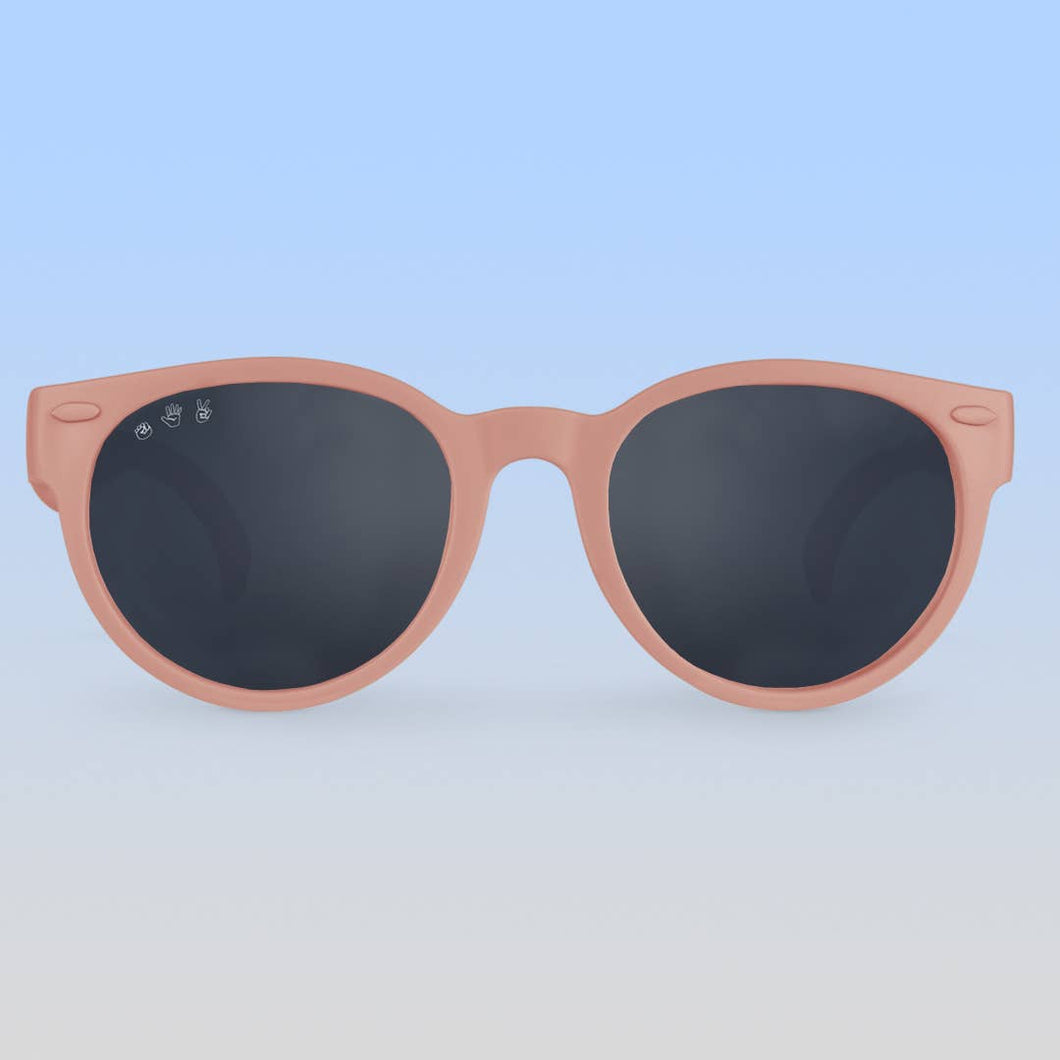 Round Sunglasses, Blush Pink - Small World Goods