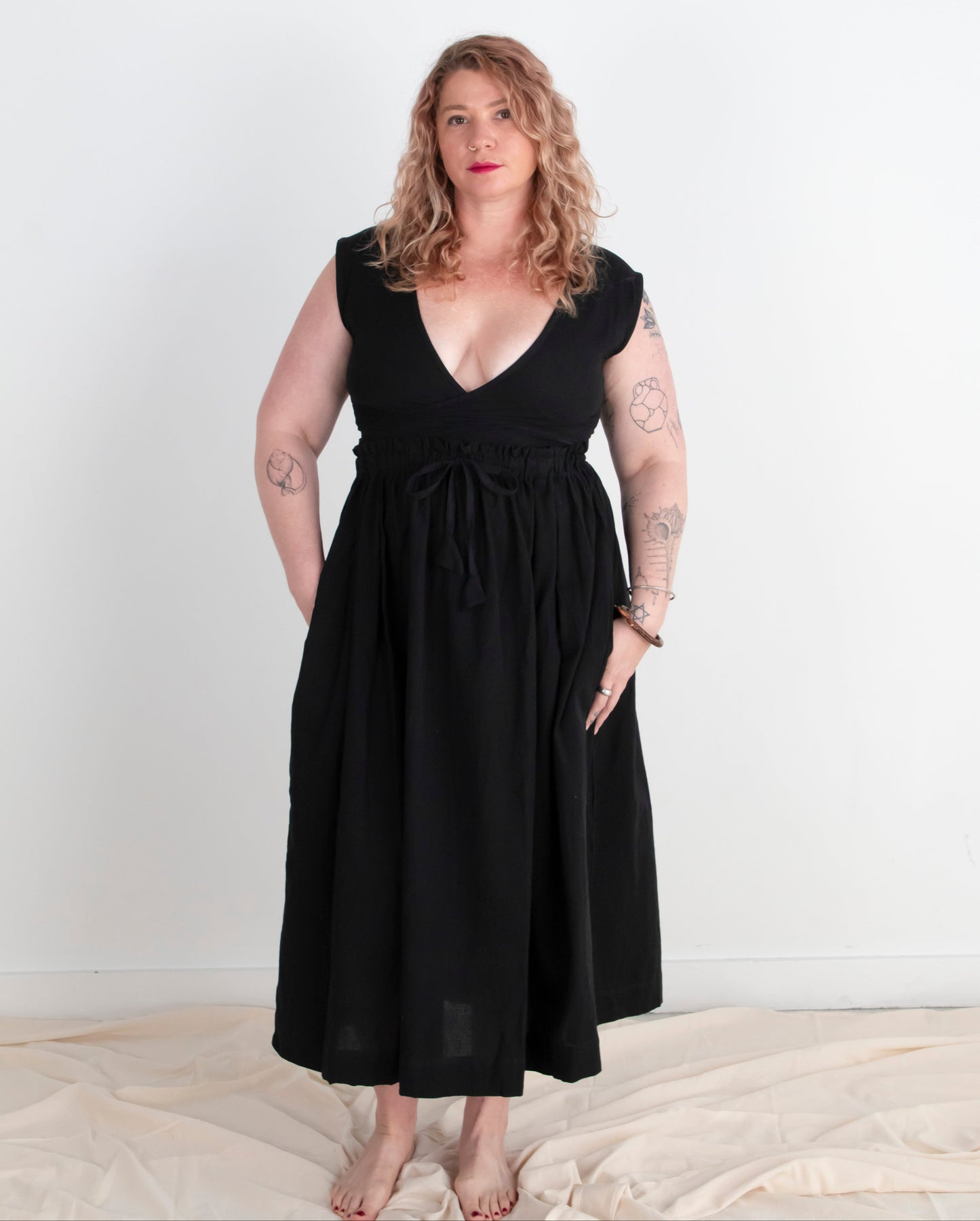 Padmasana Skirt/Dress, black
