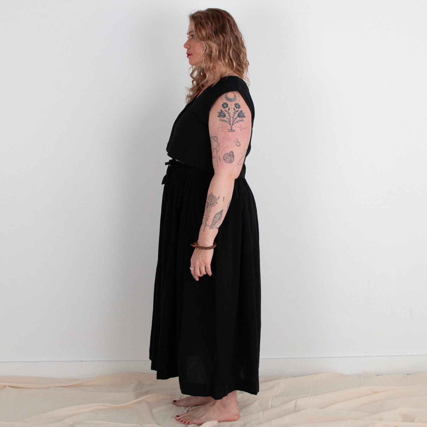 Padmasana Skirt/Dress, black