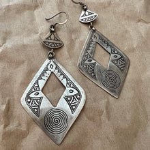 Load image into Gallery viewer, Silver Tuareg Earrings, Various - Small World Goods