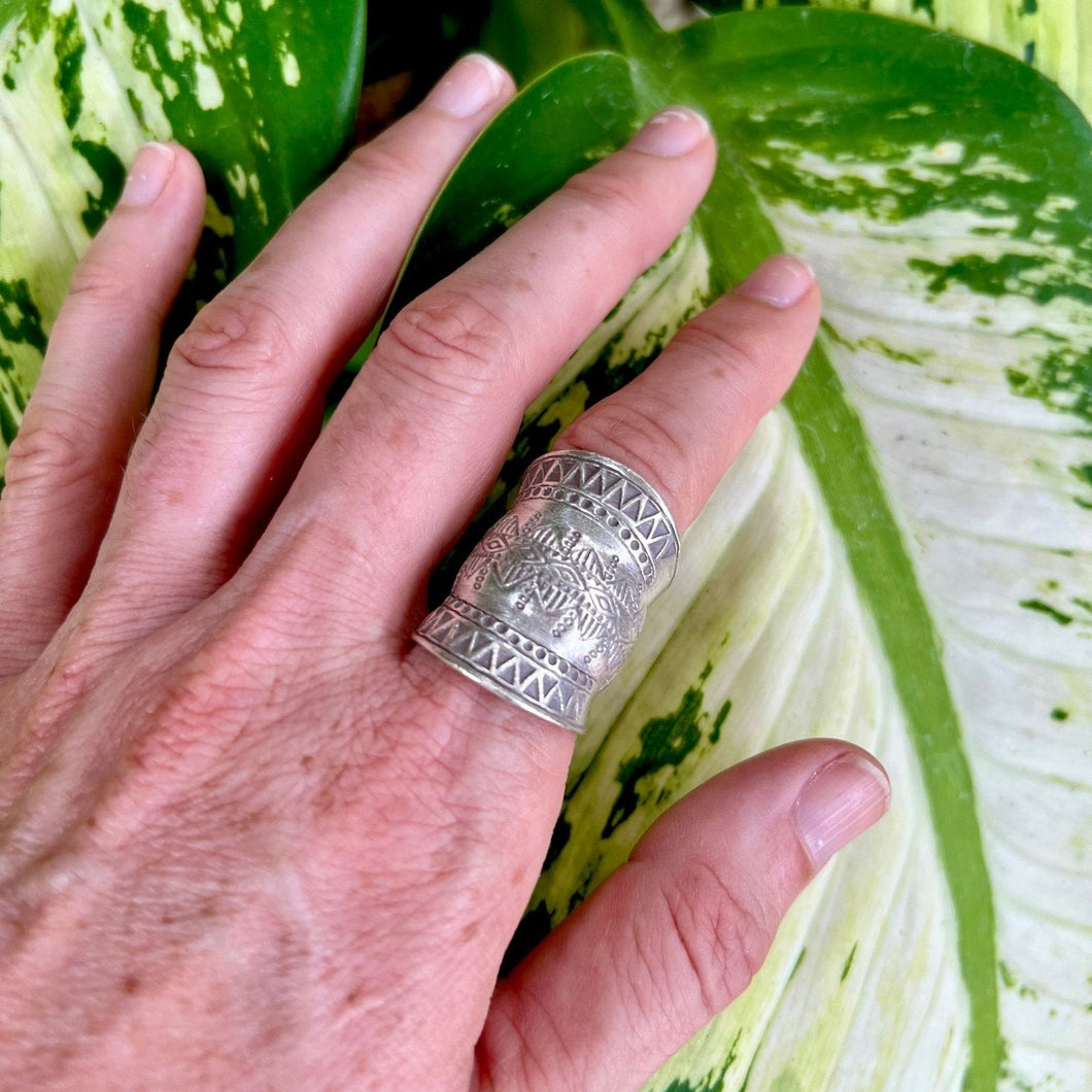 Silver Warrior Ring - Small World Goods