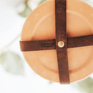 Simple Leather Plant Sling - Small World Goods