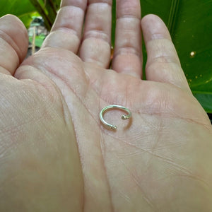 Simple Silver Ear Cuffs - Small World Goods